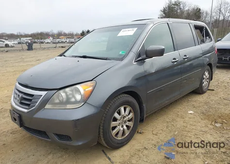 2010 Honda Odyssey Ex-L from USA, damaged, VIN 5FNRL3H71AB111614